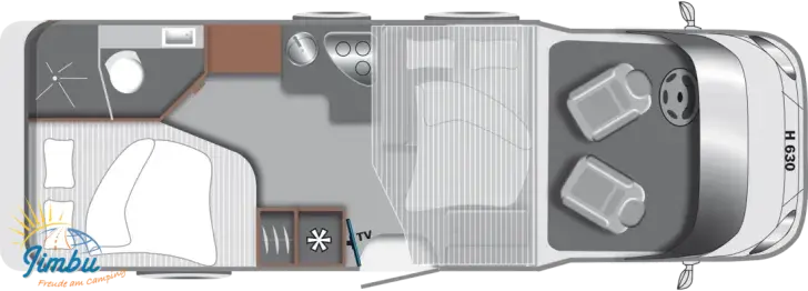 Grundriss Tag LMC Tourer Lift H 630