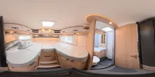 360° Innenansicht Malibu I 430 KB LE comfort Nomos / London Lithium 32"
