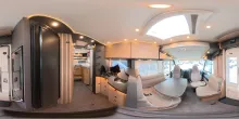360° Innenansicht Malibu I 470 RB LE K comfort Mercedes CHIARO Modell 26