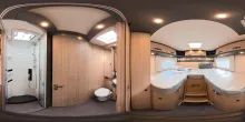 360° Innenansicht Malibu I 470 RB LE K comfort Mercedes CHIARO Modell 26