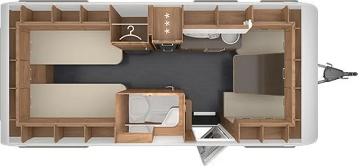 Grundriss Tag Tabbert Da Vinci 495 HE 2.3 *2xPremium + Ambiente-Paket*