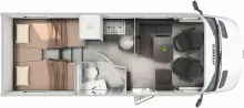 Grundriss Tag Hymer B-Klasse MC T 600 Arktis-Autarkie-Winter-Paket