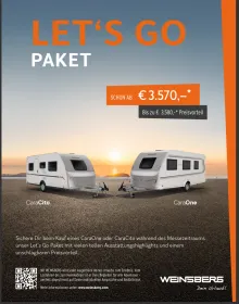 Fahrzeugbild Weinsberg CaraOne 500 FDK *Let`s GO Paket*1.700kg* #3