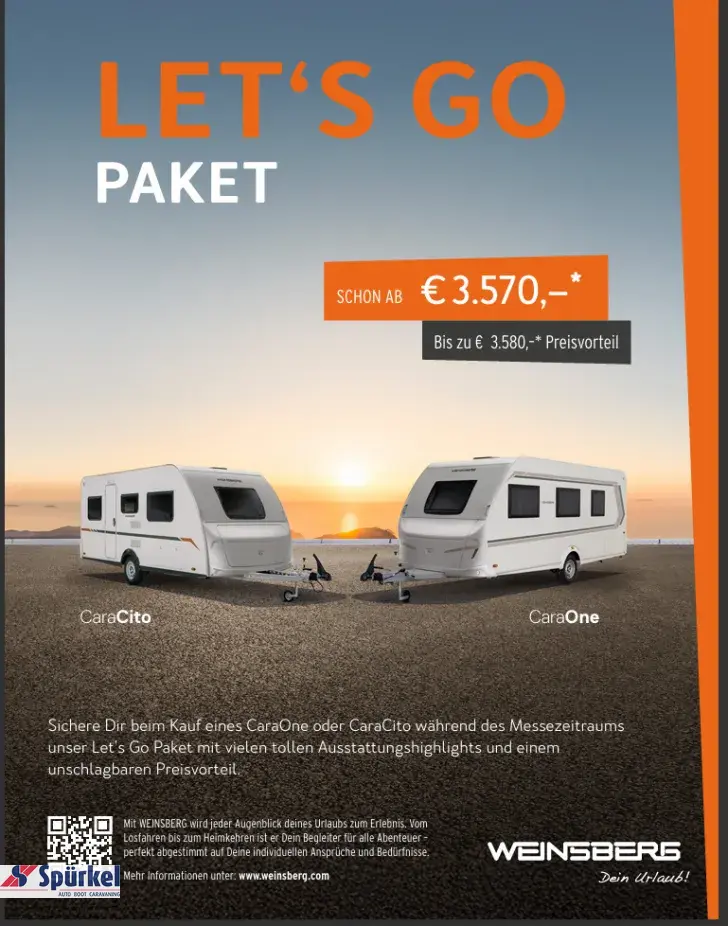 Fahrzeugbild Weinsberg CaraOne 500 FDK *Let`s GO Paket*1.700kg* #3