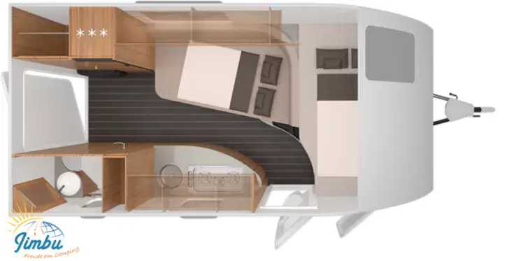 Grundriss Nacht Knaus Sport&Fun 480 QL