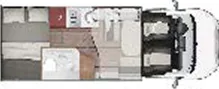 Grundriss Tag Roller Team Kronos Fit 294 TL ACC*SOLAR*MARKISE*32"*LITHIUM*