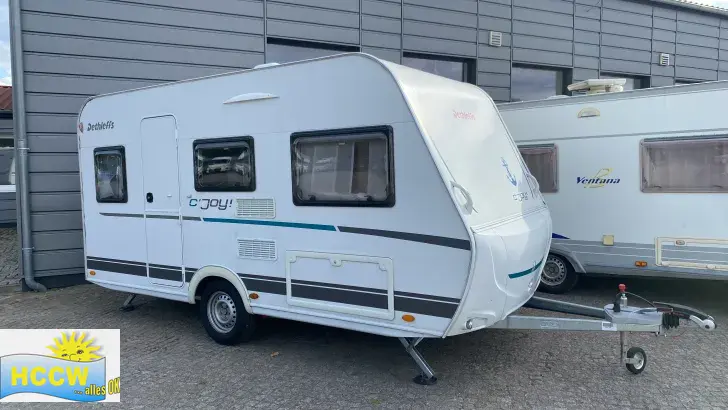 Schräg Vorne Dethleffs c' joy 410 QL
