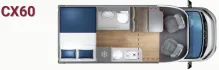 Fahrzeugbild GIOTTILINE Compact CX60 Premiere MJ27 - Super Kompakt #33