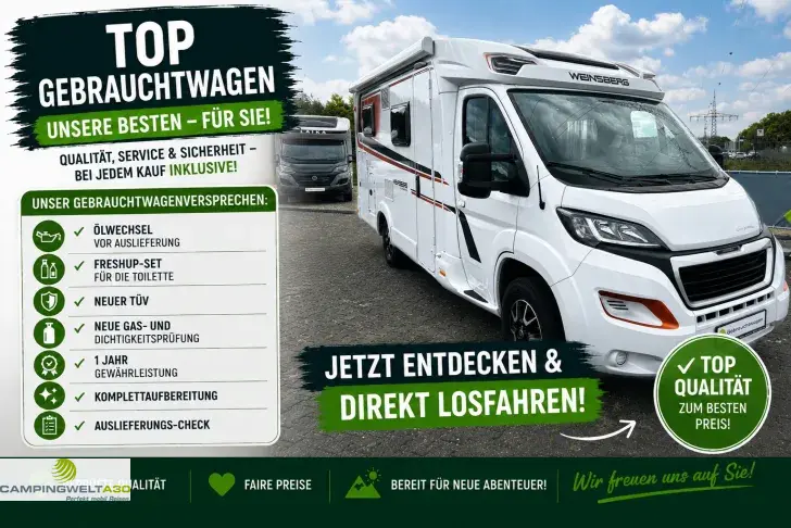 Fahrzeugbild Weinsberg CaraCompact Pepper 600 MEG*SAT*SOLAR*MARKISE* #1