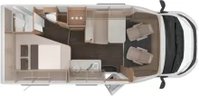 Grundriss Tag Knaus L!VE TI PLATINUM SELECTION 590 MF