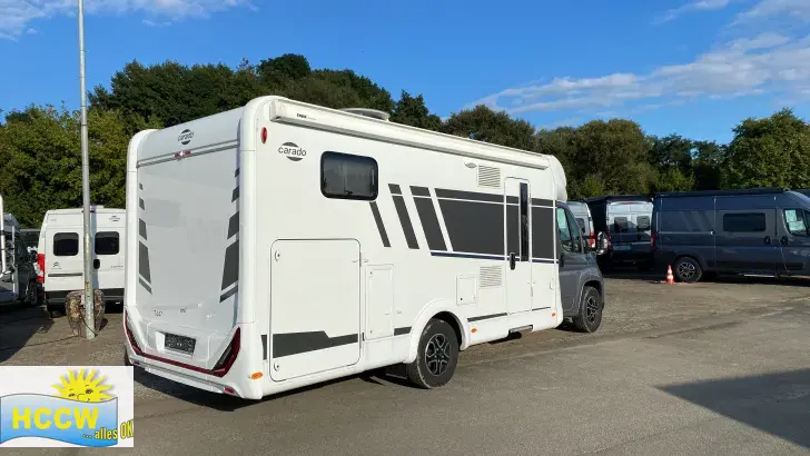 Schräg Hinten Carado T 447 ohne Hubbett