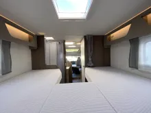 Sicht vorne-hinten Carado T 447 ohne Hubbett