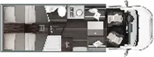 Grundriss Tag Roller Team Zefiro Power Edition 287 P 180PS*LITHIUM*SOLAR*
