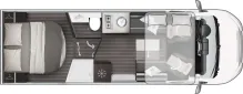 Grundriss Tag Roller Team Zefiro 267 Integral
