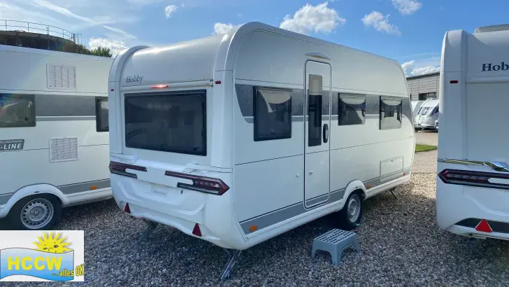 Schräg Hinten Hobby OnTour 460 DL Weekly-Deal Hausmesse