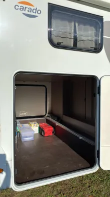 Heckgarage Carado A 464 90 Liter Diesel Tank