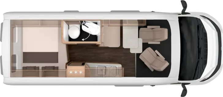 Grundriss Tag Knaus BoxLife PLATINUM SELECTION 600 MQ