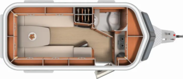 Grundriss Tag Hymer Eriba Eriba Touring Triton 420