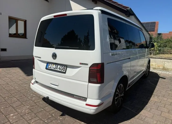 Grundriss Tag VW California Beach 4MOTION AHK, sehr gepflegt