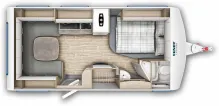 Grundriss Tag Fendt Bianco Selection 465 SFB Sie sparen  3.295,00 !