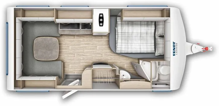 Grundriss Tag Fendt Bianco Selection 465 SFB Sie sparen  3.295,00 !