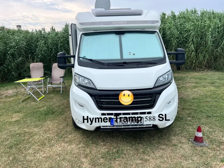 Grundriss Tag Hymer Tramp SL 588