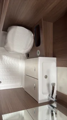 Toilette Tabbert Cazadora 550 E 2,3 Sofort verfügbar Gelegenheit