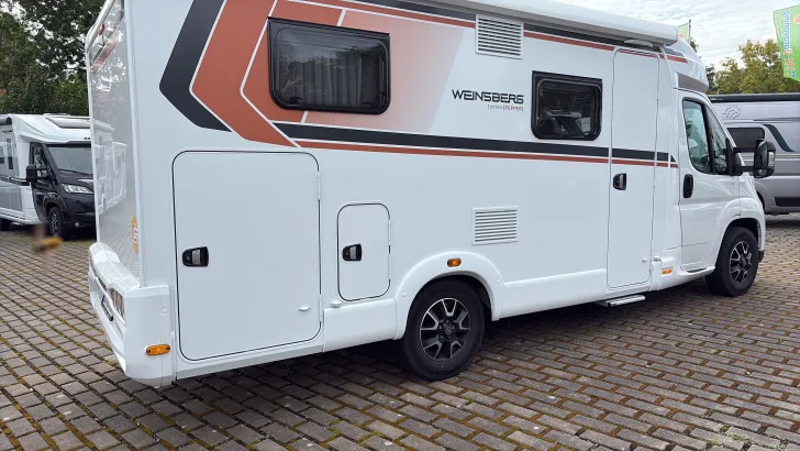 Schräg Hinten Weinsberg CaraCompact EDITION PEPPER 600 MEG Sofort verfügbar