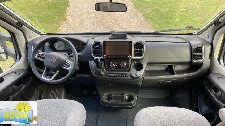 Fahrerhaus Carado T 338 pro+ / Hubbett / SAT & TV