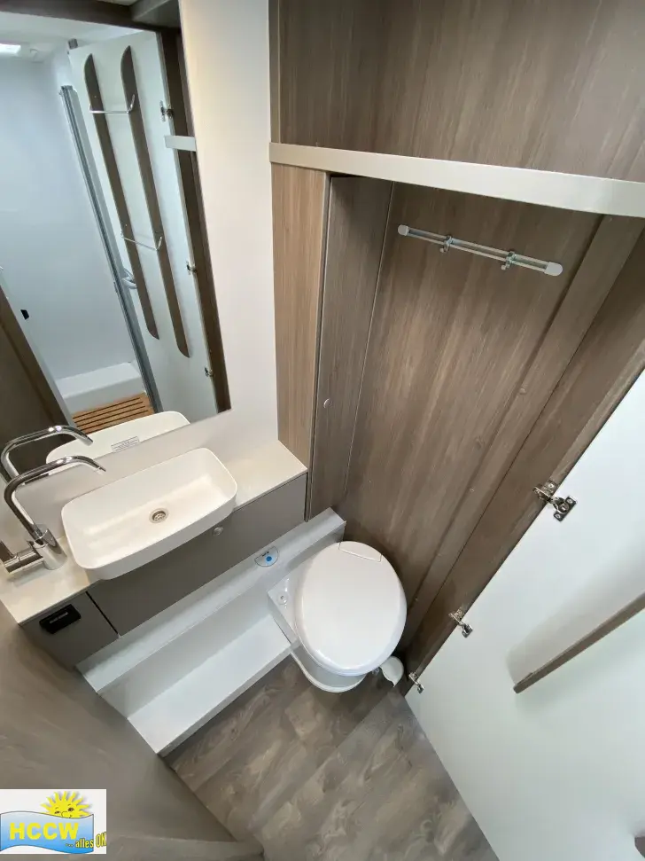 Toilette Carado T 459 Pro+ /Automatik/ohne Hubbett
