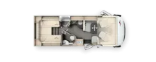 Grundriss Tag Malibu I 490 LE Touring