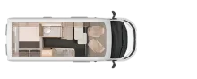 Grundriss Tag Knaus BoxStar 600 Street 60 Years *TraumMobil*Ersparnis 23.666€*