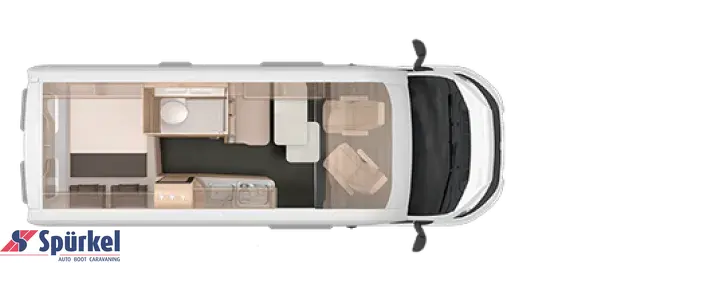 Grundriss Tag Knaus BoxStar 600 Street 60 Years *TraumMobil*Ersparnis 23.666€*