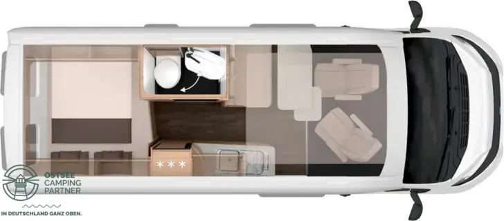 Grundriss Tag Knaus BoxLife PLATINUM SELECTION 600 DQ 2027