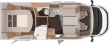 Grundriss Tag Knaus L!VE WAVE PLATINUM SELECTION 700 DX 2027