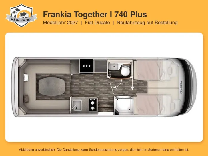 Fahrzeugbild Frankia Together I 740 Plus Edition *2027*4Sitze*Notbett #2
