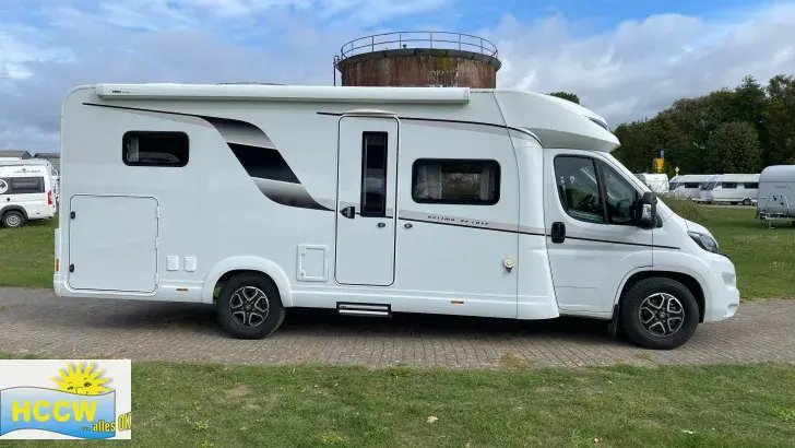 Seitlich Hobby Optima De Luxe T75 HGE