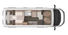 Grundriss Tag Knaus BoxLife 630 ME 180 PS | viele Extras!