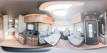 360° Innenansicht Dethleffs Trend I 7057 DBL *SONDERPREIS*