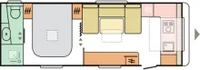 Grundriss Tag Adria Alpina 663 HT