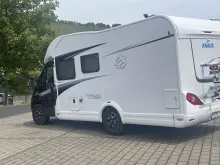 Grundriss Nacht Knaus Sky Wave 650 MF Garagenwagen, sehr gepflegt