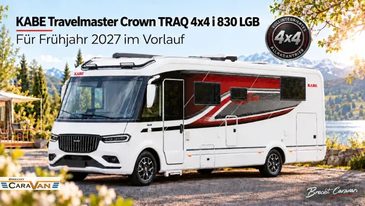 Fahrzeugbild Kabe Crown TRAQ i830 LGB umbestellbar 4x4 LQB/Imperial #1