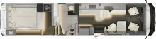Grundriss Tag Concorde Centurion 1100 GI *MB Actros*530PS*AHK
