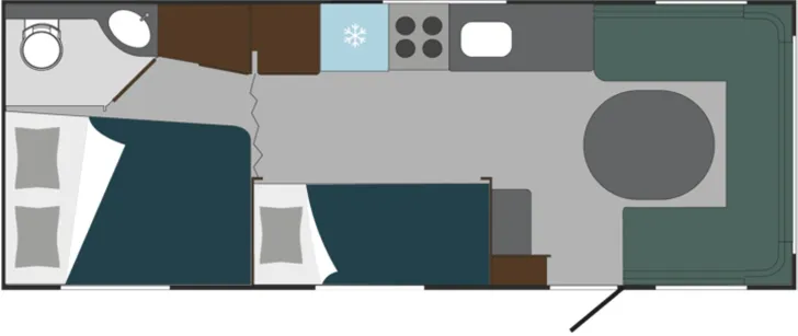Grundriss Tag Polar Black Edition 650 FDC SONDERPREIS