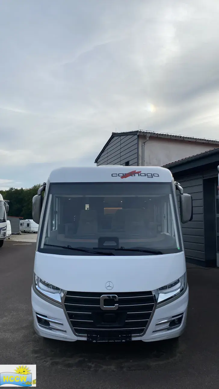 Frontal Vorne Carthago chic c-line I 4.9 LE L Mercedes Super Paket + 32" TV