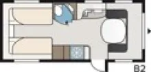Grundriss Tag Kabe Royal 560 GLE (B2) im Zulauf bis 10.10.