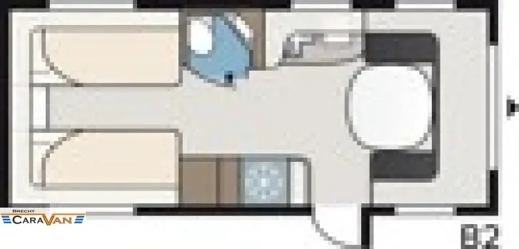 Grundriss Tag Kabe Royal 560 GLE (B2) im Zulauf bis 10.10.