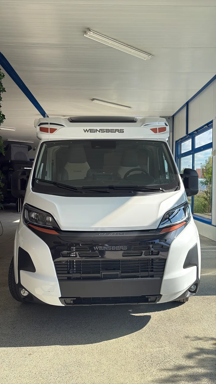 Frontal Vorne Weinsberg CaraCompact EDITION PEPPER 600 MEG Sofort verfügbar