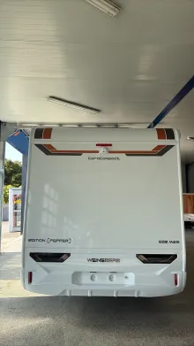 Frontal Hinten Weinsberg CaraCompact EDITION PEPPER 600 MEG Sofort verfügbar
