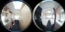 360° Innenansicht Adria Aviva 492 LU Hagel-Schnäppchen! | 1.500kg